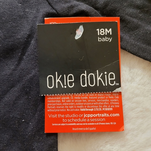 Okie Dokie Infant Black Graphic Onesie Bodysuit "It Might Be The Milk" 18 mo New - Picture 4 of 10